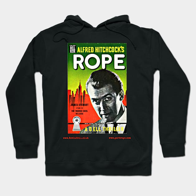 ROPE by Patrick Hamiltion Hoodie by Rot In Hell Club